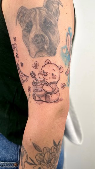 Tatuador económico Madrid | Fine line, Disney