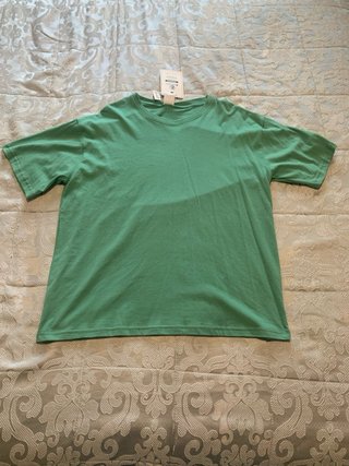 Camiseta Oversize verde menta YEPENGTAO / Talla L
