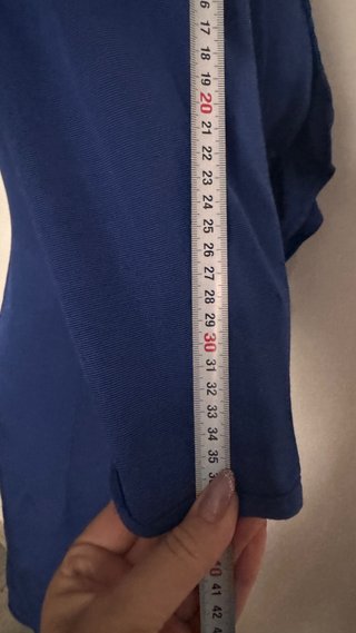 Vestido Carolina Herrera Azul Talla M