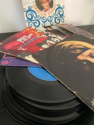Lotto dischi vinile vintage