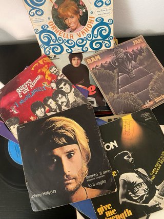 Lotto dischi vinile vintage
