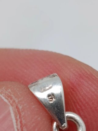 Colgante de Plata y Cuarzo.