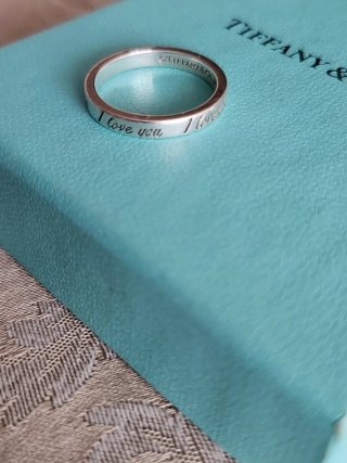 Anello Tiffany & Co. I love you Argento
