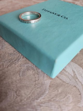 Anello Tiffany & Co. I love you Argento