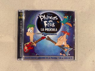 Phineas y Ferb La Película CD+DVD Español