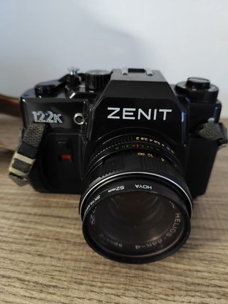 Cámara Zenit 122K Negra