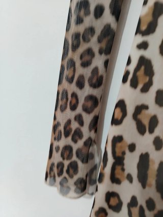 Abito Bershka animalier taglia  XS