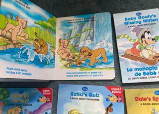 Libros ingles/español Disney