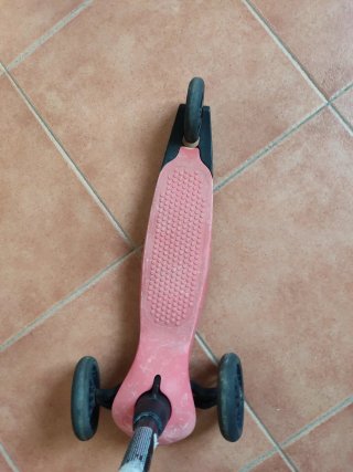 Patinete 3 ruedas rosa