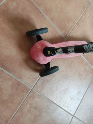 Patinete 3 ruedas rosa