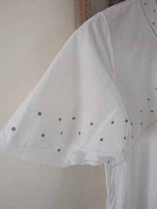Camicia da notte vintage bianca