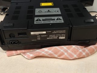 Consola Sega Saturn Negra