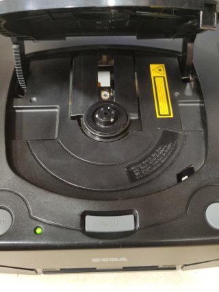 Consola Sega Saturn Negra