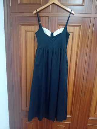 Vestido negro tirantes S
