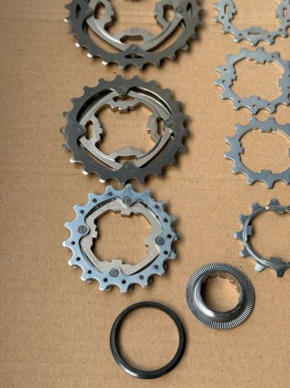 Cassette Campagnolo Record Titanium 10 speed 12-25