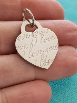 Ciondolo Tiffany & Co. Cuore I love you