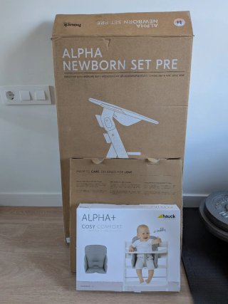 Trona bebé Hauck Alpha Newborn