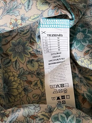 Canotta Tezenis floreale