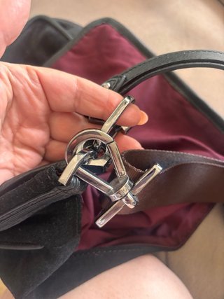 Bolso Loewe Negro y Marrón