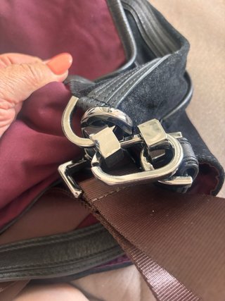 Bolso Loewe Negro y Marrón