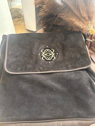 Bolso Loewe Negro y Marrón