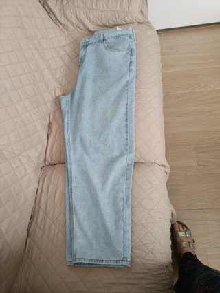 Jeans dritti uomo blu