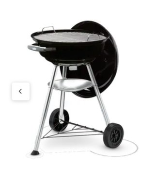 Barbacoa Weber Redonda Negra montada SIN ESTRENAR