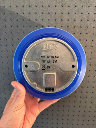 Flos Mini-Button bianca blu nuova