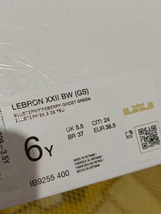 Zapatillas Nike LeBron XXI Talla 38.5 Nuevas