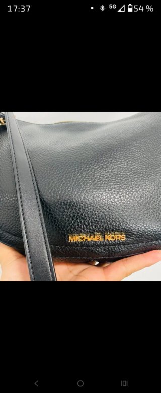 Borsa Michael Kors nera in pelle