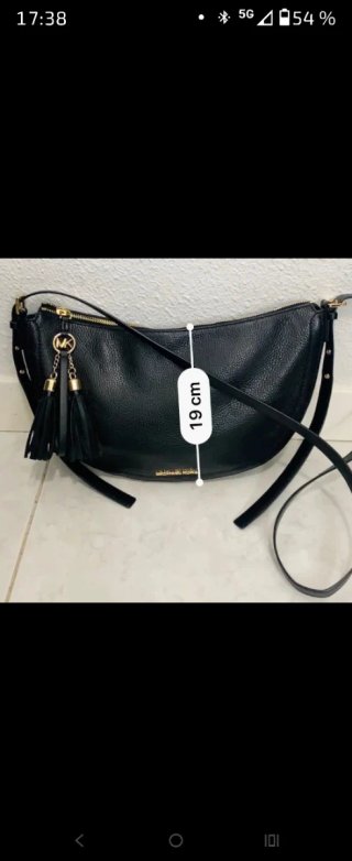 Borsa Michael Kors nera in pelle