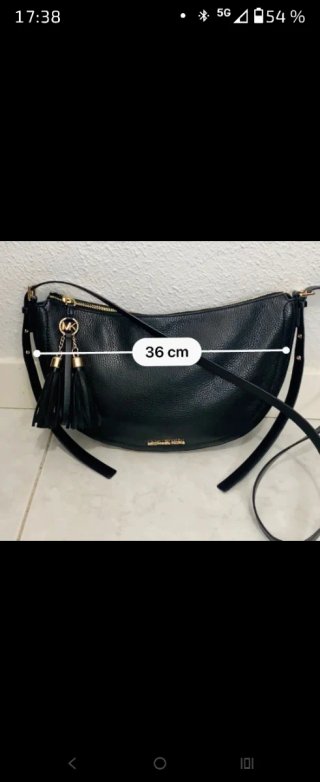 Borsa Michael Kors nera in pelle