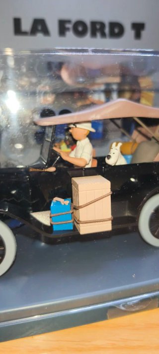 Tintin 1/24 Coche Ford T Tintín Congo 1/24