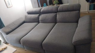 Sofá Cama Gris 3 Plazas