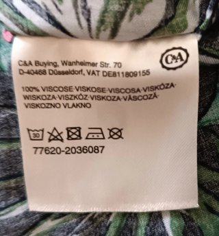 Camisa Angelo Litrico XXXL Estampado Tropical