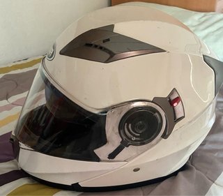 Casco modular blanco