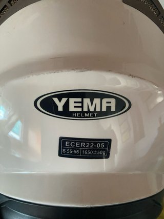 Casco modular blanco