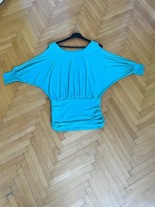 Maglia donna verde smeraldo