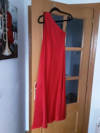 Vestido fiesta The Are rojo