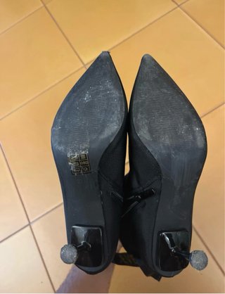 Stivaletti tacco Sixtyseven neri