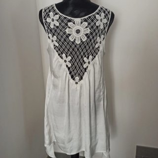 Abito bianco taglia unica
