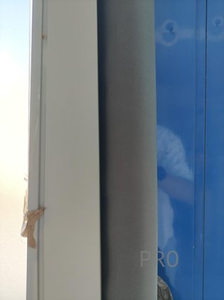 Toldo vertical extensible enrollable -