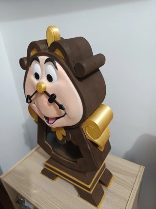 Figura Din Don La Bella y la Bestia