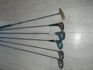 Pack 6 palos de golf  mumeros (1, 3, 5)