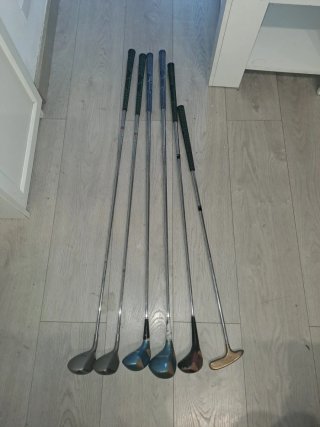 Pack 6 palos de golf  mumeros (1, 3, 5)
