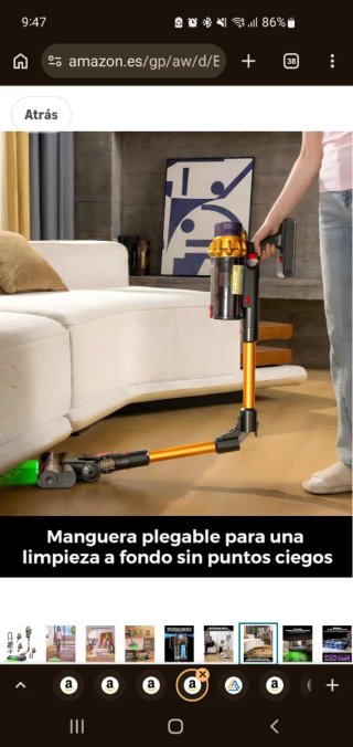 Aspirador tipo Dyson