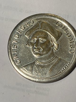 Moneta Cristoforo Colombo