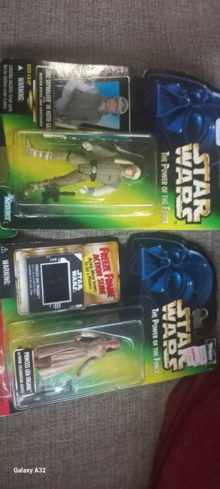 Star Wars 4 x  Power of the Force Figuras Kenner