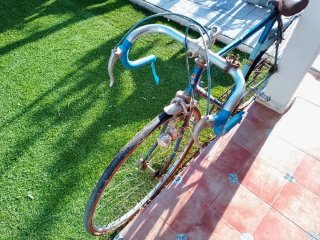 Bicicleta Antigua Carretera Mobylete Años 60