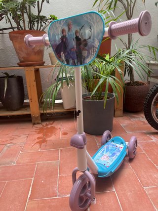 Patinete infantil 3 ruedas Frozen